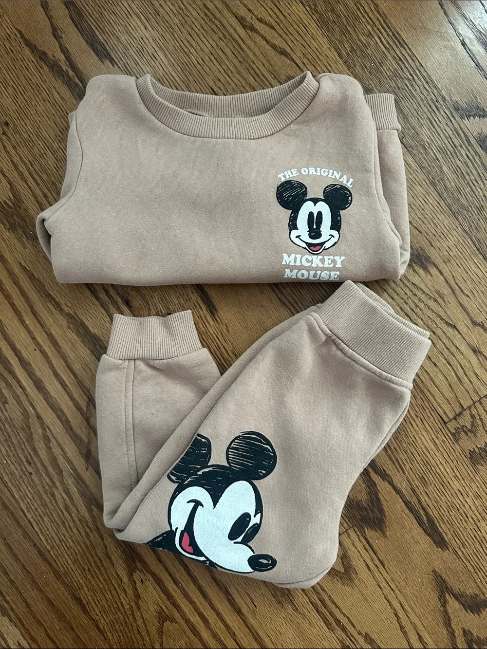 Mickey Mouse Sweatsuit Set- Size 2T